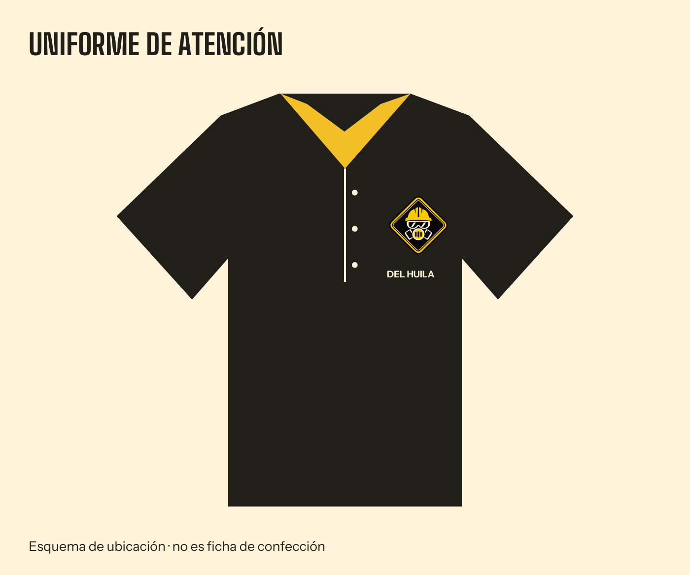 Oficio cercano · Uniforme de atención
