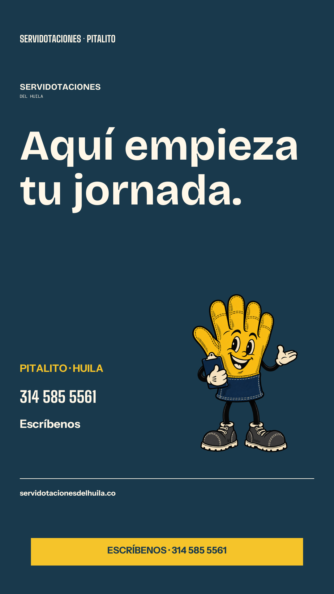 Manos a la obra · Estado de WhatsApp