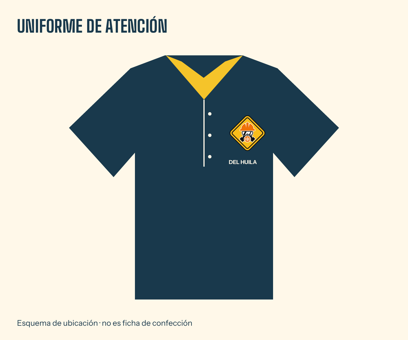 Manos a la obra · Uniforme de atención