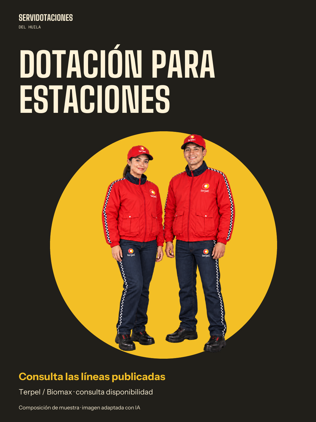 Oficio cercano · Dotación para estaciones