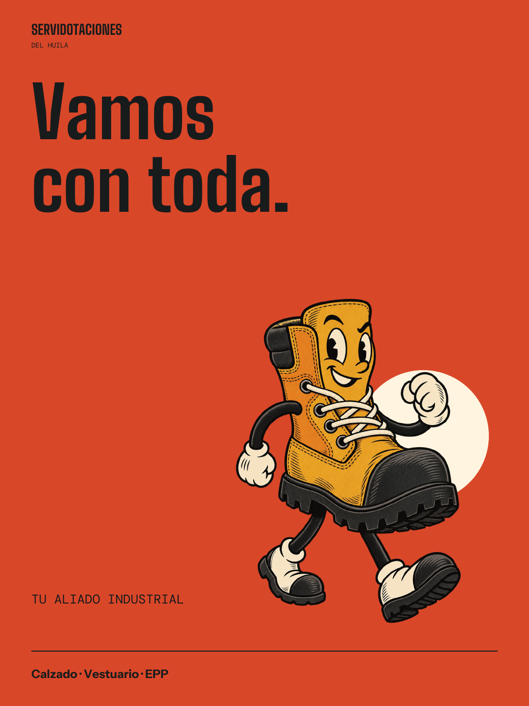 Paso firme · Identidad y personaje