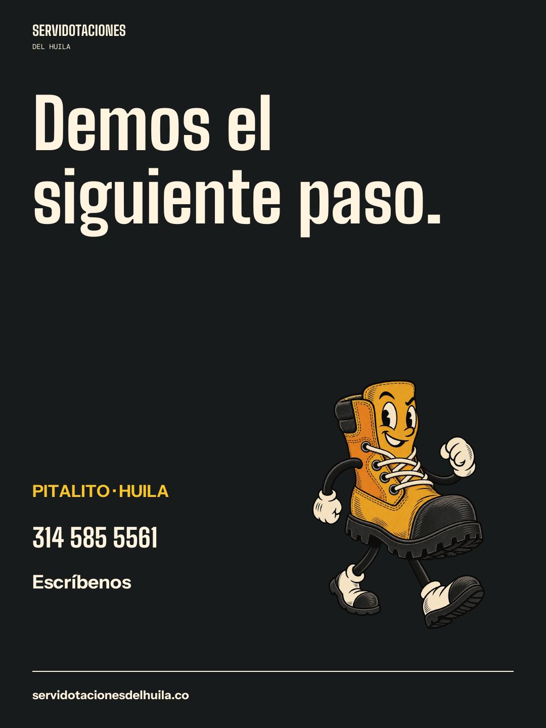 Paso firme · Contacto