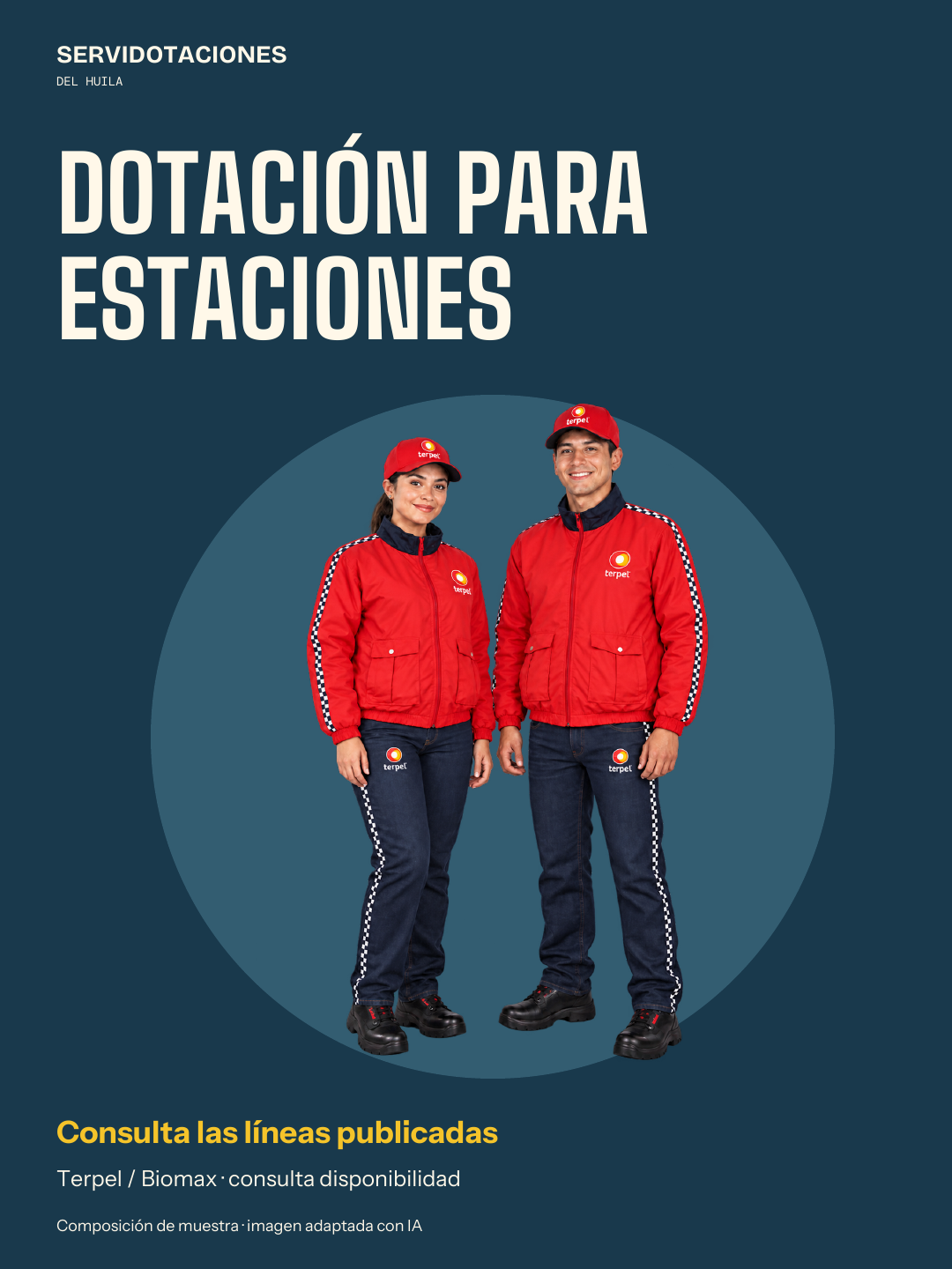 Manos a la obra · Dotación para estaciones